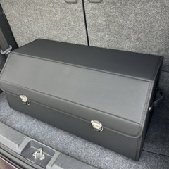 車荷物入れ【高級感】高見えレザー調、大きめ荷物入れの画像