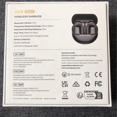 SOUNDPEATS(サウンドピーツ)Air5の画像