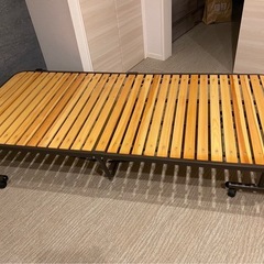 スノコ シングルベッドの画像