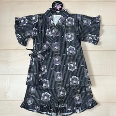 110 新品タグ付　クロミちゃんの甚平の画像