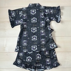 110 新品タグ付　クロミちゃんの甚平の画像
