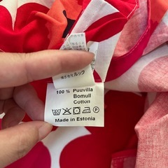 美品　マリメッコ　エプロンの画像