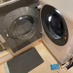 ドラム式洗濯機　シャープの画像
