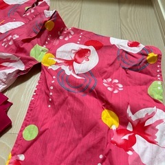 120サイズ　浴衣の画像
