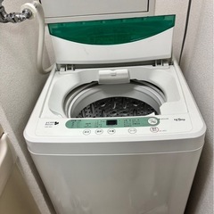 ヤマダ電機 HerbRelax YWM-T45A1洗濯機4.5キロ　の画像