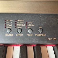 電子ピアノ　YAMAHA クラビノーバ　CLP-120の画像