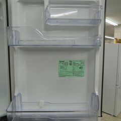 MITSUBISHI 3ドア冷蔵庫 自動製氷 272L 2021年製 MR-CX27G-H形の画像