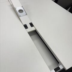 美品　会議テーブル　ミーティング　長机　オフィス家具　椅子８脚　セット　の画像