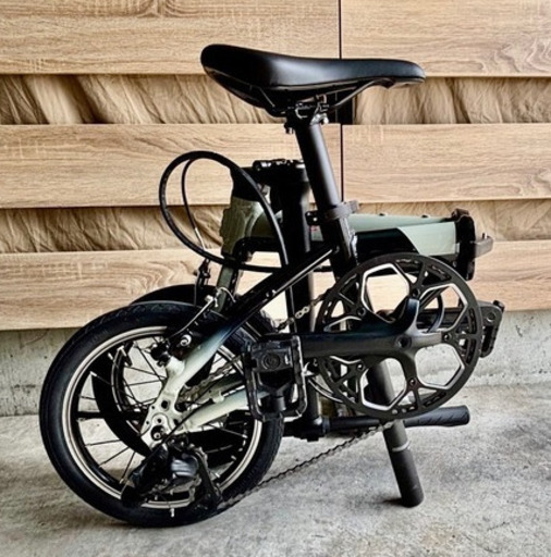 限定生産品自転車折りたたみ自転車変速付きミニベロla bici