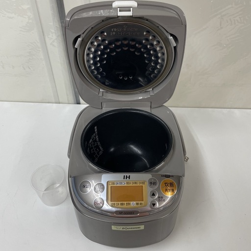 R468 ☀️ ZOJIRUSHI IH炊飯ジャー 3合炊き 15年製 NP-GG05E2 ⭐ 動作確認済 ⭐ クリーニング済