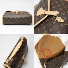 ルイヴィトン M51122 ハンドバッグ ブラウン  LOUIS VUITTON ベルエア モノグラムの画像