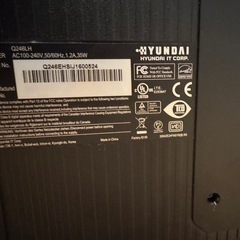 （譲り先決まりました）23.6インチ PCディスプレイ（モニター）の画像