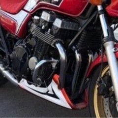 CB400フロント アンダー カウル カバー CB400 CB400SF VTEC XJR400 CB190 等の画像
