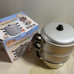 ［定型文お断り］アルミ 蒸し器の画像