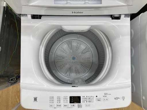 トレファク イオンモール常滑店】全自動洗濯機 Haier JW-U45B 2025年製
