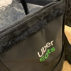 Uber 配達用バッグの画像
