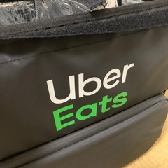 Uber 配達用バッグの画像