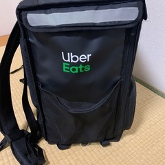 Uber 配達用バッグの画像
