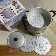 ［定型文お断り］アルミ 蒸し器の画像