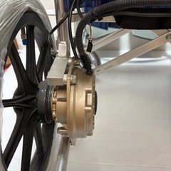 保管品　未使用　フランスベット 電動 車椅子 の画像
