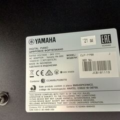 ★リユースのサカイ千葉中央店★ YAMAHA 電子ピアノ  21年製 動作確認／クリーニング済み TC4578の画像