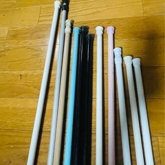 各種ツッパリ棒　12本　バラ売り可能¥50/円の画像