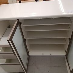 ★リユースのサカイ千葉中央店★ ニトリ レンジ台  H122×D53×W121 クリーニング済み TC4580の画像