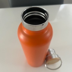[未使用]真空二重構造 ハンドル付ステンレス製マグボトル0.75mlの画像