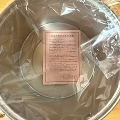 【B229】未使用/銅製/両手鍋/シチューポット/直径/21㎝ガラス蓋/お玉付/鍋敷き付き/ 長期保管品の画像