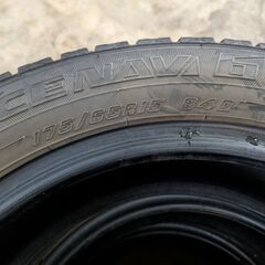 175/65R15　グッドイヤー　アイスナビ6　18年　4本の画像