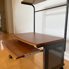 パソコン和式デスクの画像