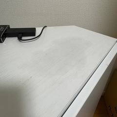 白基調　テレビ台　キャビネットの画像