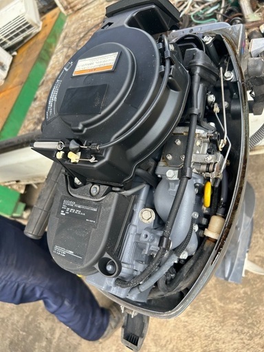 YAMAHA船外機　エンジン　9.9
馬力