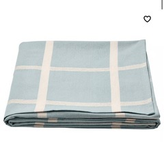 IKEA NISSÖGA テーブルクロス ブルー 145x240cmの画像