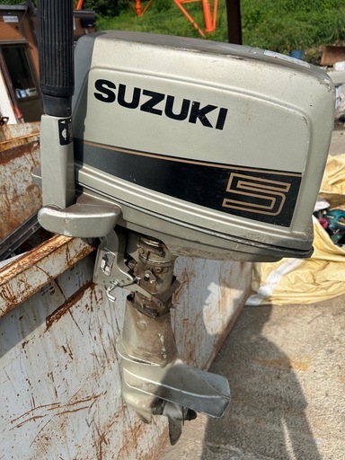 SUZUKI船外機　エンジン　5馬力