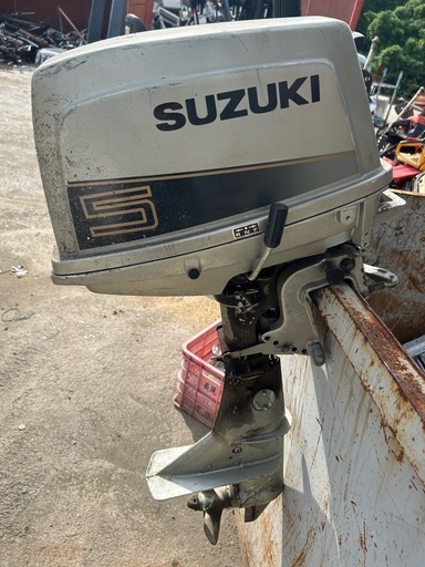 SUZUKI船外機　エンジン　5馬力
