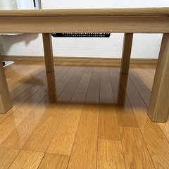 ニトリ　リバーシブル　こたつテーブルの画像