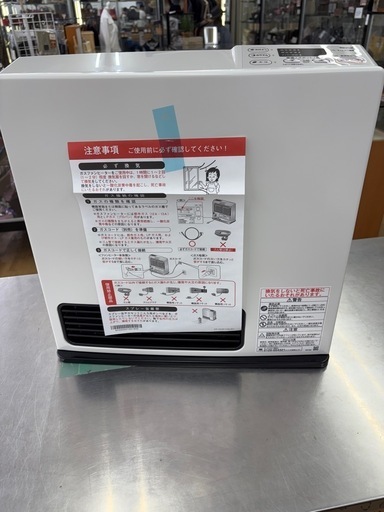 【ドリーム川西店限定】☆ジモティー見たよ割引☆都市ガスファンヒーター/リンナイ/SRC-365E/2023 【2125560000025958】
