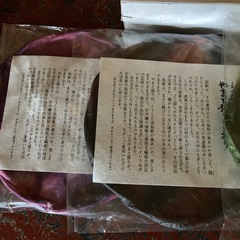 受け渡し者決まりました！珍しい和紙の銘々皿の画像