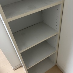 6段カラーボックス(ニトリ)ホワイトの画像