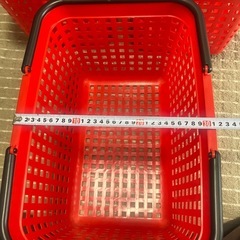 収納カゴ　買い物カゴ　洗濯カゴ　3つセットの画像