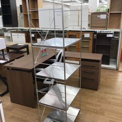 ★リユースのサカイ春日部店★KJ11748 無印良品 スチールラック シルバー H176×W56×D40 クリーニング済みの画像