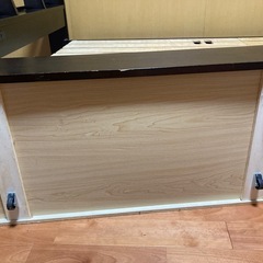 シングルベッド  すのこ 
引き出し付きの画像