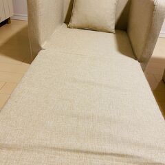 ソファベッド 三つ折り コンパクトタイプ（1人用）の画像