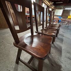 アンティーク風　ダイニングチェアの画像