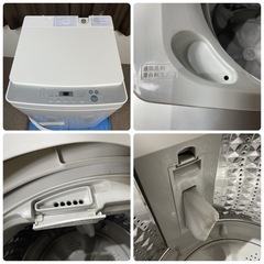 TWINBIRD/ツインバード 全自動電気洗濯機 NWM-EC55型 2020年製 5.5kg 動作品の画像