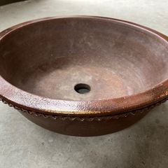 陶器植木鉢(浅)の画像