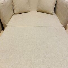 ソファベッド 三つ折り コンパクトタイプ（2人用）の画像