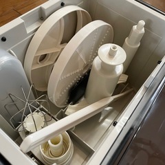 フードプロセッサーの付属品の画像
