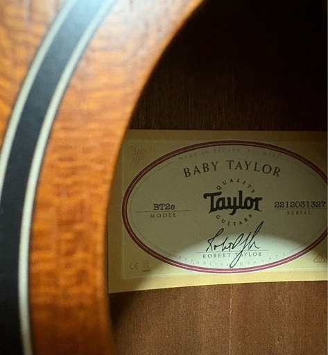 Taylor BT2e Baby Taylor-e Mahogany
